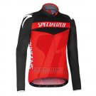 Men's Specialized RBX Sport Cycling Jersey Long Sleeve Bib Tight 2016 Black Red(1)