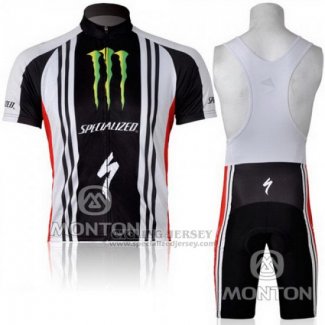 Men's Specialized RBX Comp Cycling Jersey Bib Short 2011 Black White Green