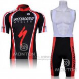 Men's Specialized RBX Comp Cycling Jersey Bib Short 2011 Black Red