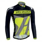 Men's Specialized RBX Sport Cycling Jersey Long Sleeve Bib Tight 2016 Black Grey Green