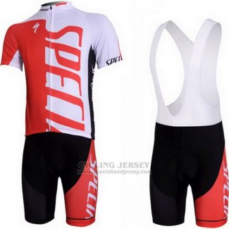 Men's Specialized RBX Comp Cycling Jersey Bib Short 2012 White Red