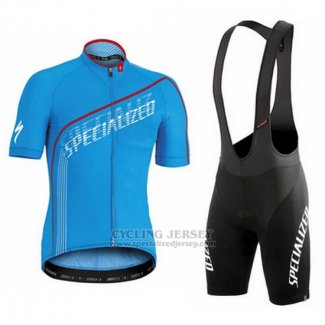 Men's Specialized SL Expert Cycling Jersey Bib Short 2016 Blue