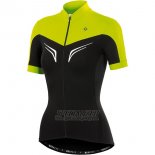 Womens Specialized SL Expert Cycling Jersey Bib Short 2015 Black Green