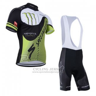 Men's Specialized RBX Comp Cycling Jersey Bib Short 2014 Black Green