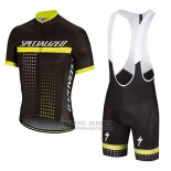 Men's Specialized RBX Comp Cycling Jersey Bib Short 2018 Black Yellow