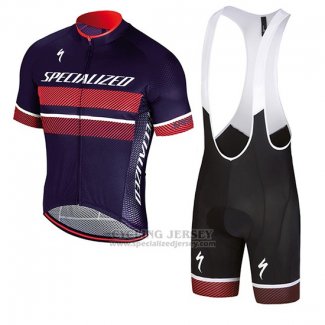 Men's Specialized RBX Comp Cycling Jersey Bib Short 2018 Red Purple