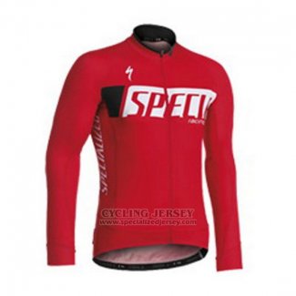 Men's Specialized SL Expert Cycling Jersey Long Sleeve Bib Tight 2013 Red