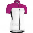 Womens Specialized RBX Sport Cycling Jersey Bib Short 2015 White Pink