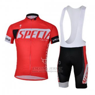 Men's Specialized SL Expert Cycling Jersey Bib Short 2013 Red