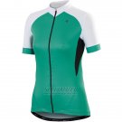 Womens Specialized RBX Sport Cycling Jersey Bib Short 2015 Green White