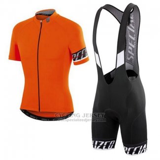Men's Specialized RBX Pro Cycling Jersey Bib Short 2016 Orange