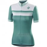 Womens Specialized RBX Comp Cycling Jersey Bib Short 2016 Green Gray