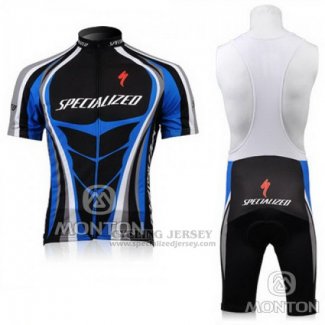 Men's Specialized RBX Comp Cycling Jersey Bib Short 2010 Black Blue