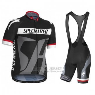 Men's Specialized RBX Sport Cycling Jersey Bib Short 2016 Black Grey