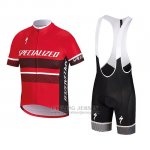 Kid's Specialized RBX Comp Cycling Jersey Bib Short 2018 Red Black