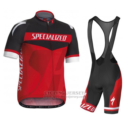 Men's Specialized RBX Sport Cycling Jersey Bib Short 2016 Black Red ...