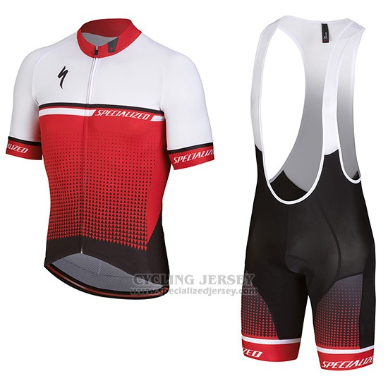 Men's Specialized SL Expert Cycling Jersey Bib Short 2018 White Red ...